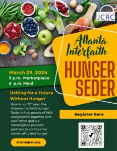 Atlanta Interfaith Hunger Seder