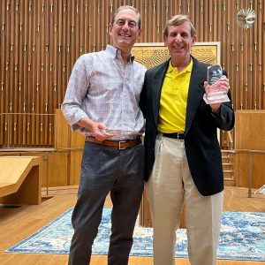 Mark Stern (left) and Larry Wolkin (right)